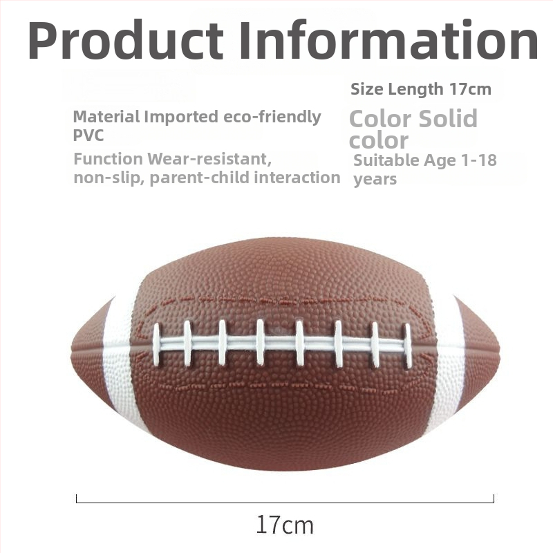 Loptu na vlajkový futbal pre deti na tréning, guma, lepené švy, bez loga