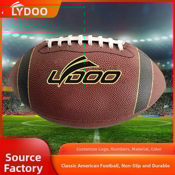 Személyre szabott rögbi lab PU mikroszálas felülettel, gépi varrással, logónyomás elérhető, alkalmas sportokra és más labdajátékokra