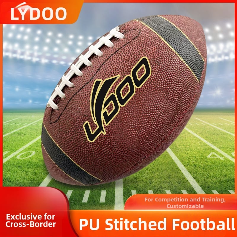 Személyre szabott rögbi lab PU mikroszálas felülettel, gépi varrással, logónyomás elérhető, alkalmas sportokra és más labdajátékokra