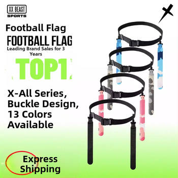 XXBEAST Rugby pás s vlajkou, PVC, šitie strojom, model 0723, prispôsobiteľný a potlač loga