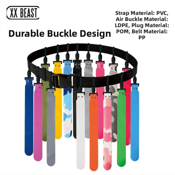 XXBEAST Rugby pás s vlajkou, PVC, šitie strojom, model 0723, prispôsobiteľný a potlač loga