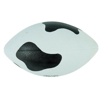 HELLOCADY Gumos rugbi kamuolys, pripučiamas su logotipu, logotipo pritaikymas