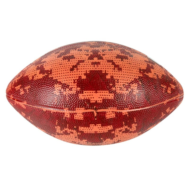 HELLOCADY Gumos rugbi kamuolys, pripučiamas su logotipu, logotipo pritaikymas