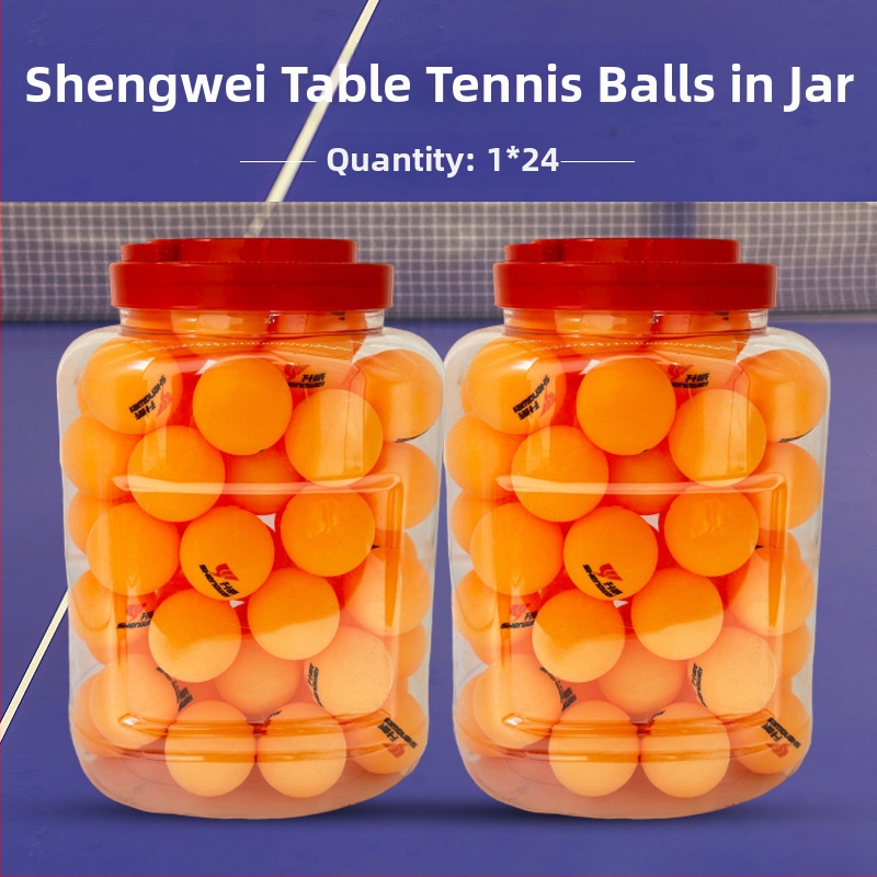Shengwei loptička na stolný tenis, ABS materiál, tlač loga je možná, prispôsobiteľná, vhodná na tréning a súťaže