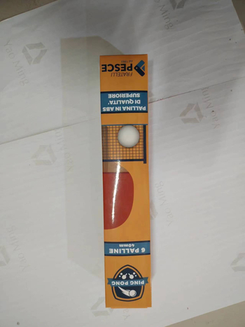 ABS stalo teniso kamuoliai su spausdintu logotipu — Prekės ženklas: Other