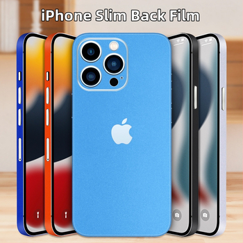 Ogman Hátsó Film/Sticker iPhone 14 Pro Max-hoz – Szimpla membrán, Ujjlenyomat-mentes, Hátsó védőfilm