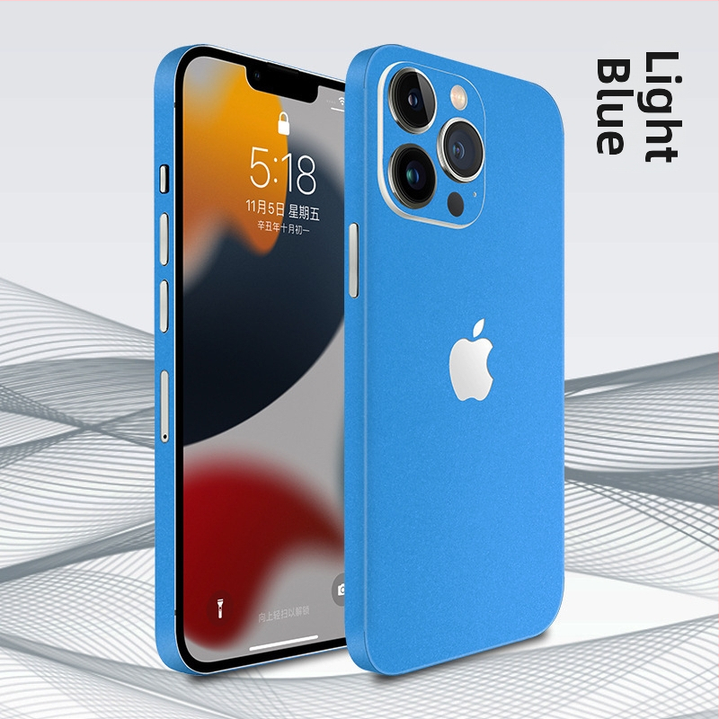 Ogman Hátsó Film/Sticker iPhone 14 Pro Max-hoz – Szimpla membrán, Ujjlenyomat-mentes, Hátsó védőfilm