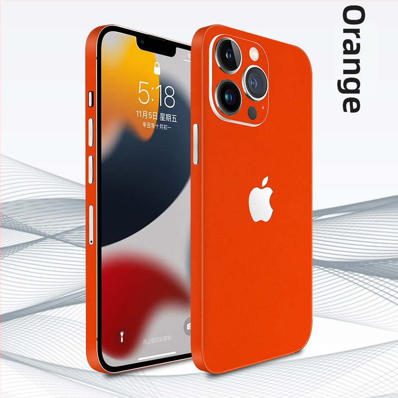 Ogman Hátsó Film/Sticker iPhone 14 Pro Max-hoz – Szimpla membrán, Ujjlenyomat-mentes, Hátsó védőfilm