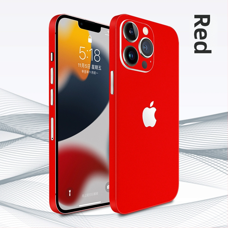 Ogman Hátsó Film/Sticker iPhone 14 Pro Max-hoz – Szimpla membrán, Ujjlenyomat-mentes, Hátsó védőfilm