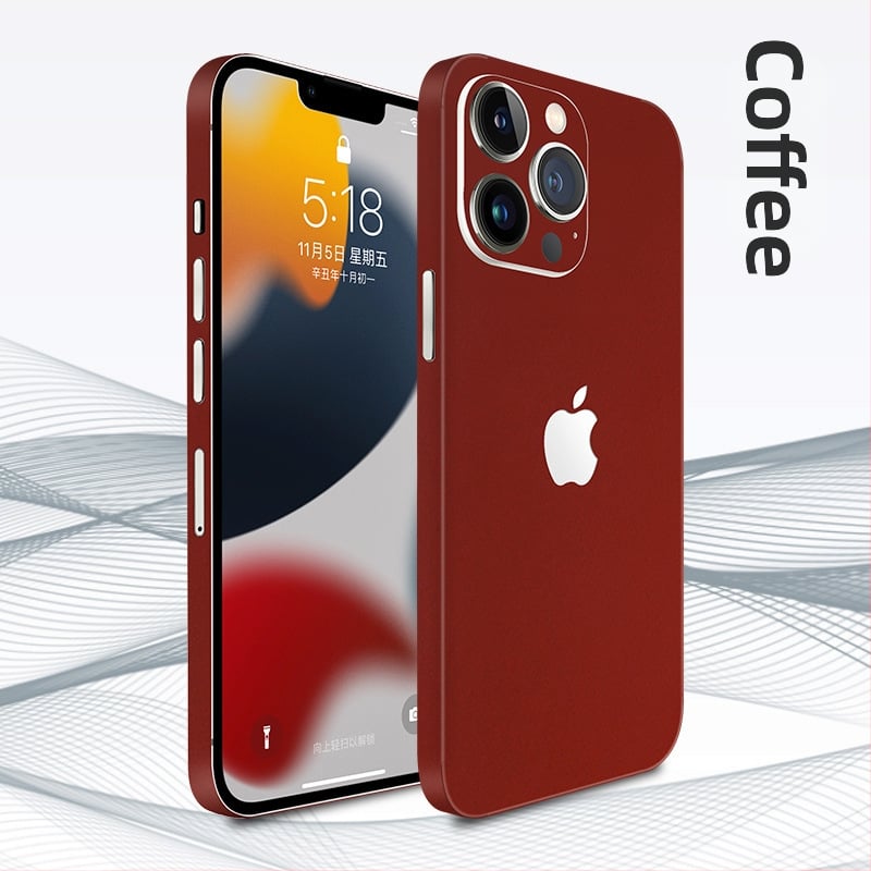 Ogman Hátsó Film/Sticker iPhone 14 Pro Max-hoz – Szimpla membrán, Ujjlenyomat-mentes, Hátsó védőfilm