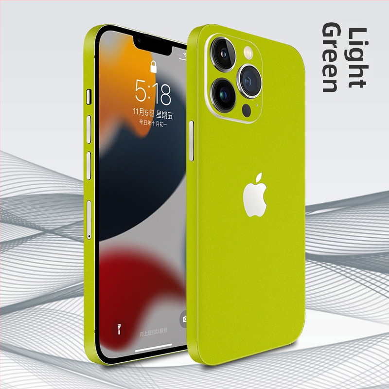 Ogman Hátsó Film/Sticker iPhone 14 Pro Max-hoz – Szimpla membrán, Ujjlenyomat-mentes, Hátsó védőfilm