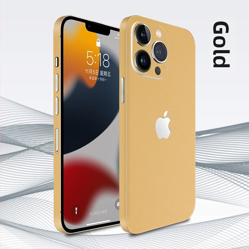 Ogman Hátsó Film/Sticker iPhone 14 Pro Max-hoz – Szimpla membrán, Ujjlenyomat-mentes, Hátsó védőfilm