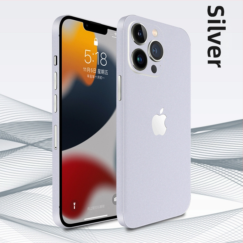 Ogman Hátsó Film/Sticker iPhone 14 Pro Max-hoz – Szimpla membrán, Ujjlenyomat-mentes, Hátsó védőfilm