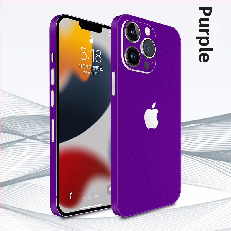 Ogman Hátsó Film/Sticker iPhone 14 Pro Max-hoz – Szimpla membrán, Ujjlenyomat-mentes, Hátsó védőfilm