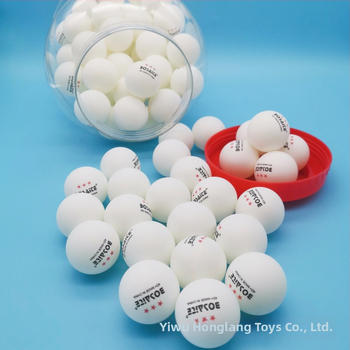 Stalo teniso treniruoklių kamuoliukai iš ABS medžiagos su spausdintu logotipu, tinkami fitneso įrangai ir stalo tenisui.
