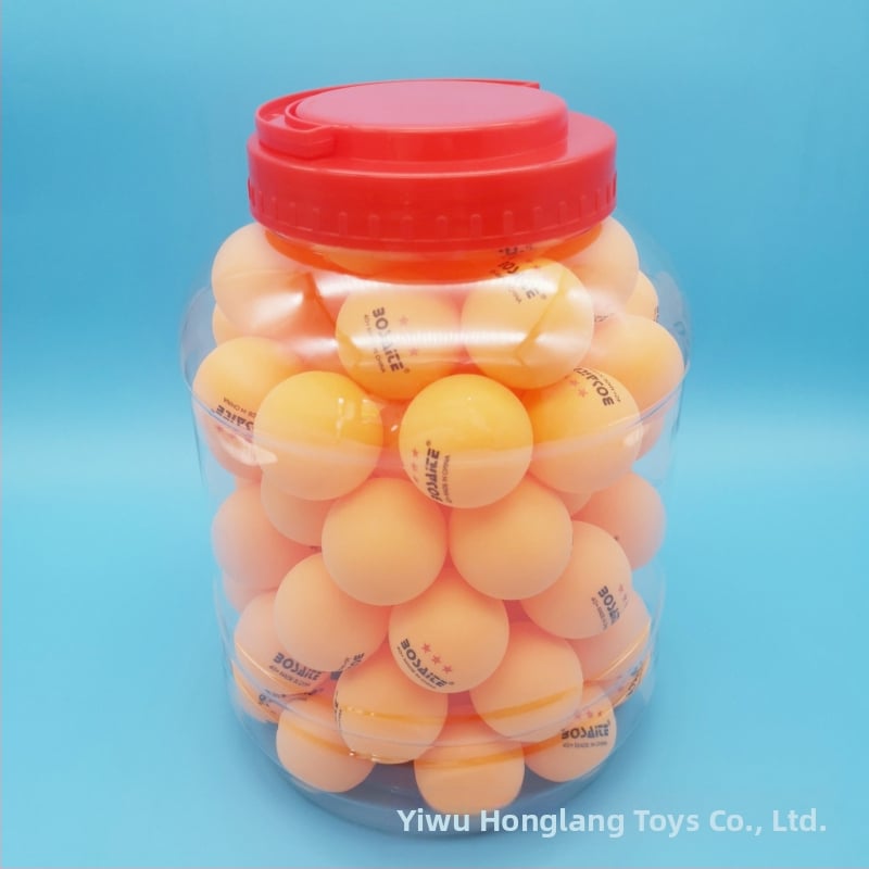 Stalo teniso treniruoklių kamuoliukai iš ABS medžiagos su spausdintu logotipu, tinkami fitneso įrangai ir stalo tenisui.