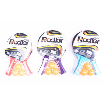 Stalo teniso raketės komplektas Adler — medis ir EVA medžiagos