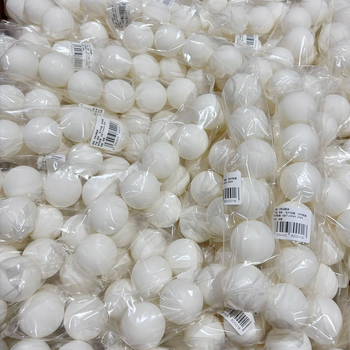 ABS stalo teniso treniravimo kamuoliukai, be logotipo, aukšta elastingumas, 6 vnt