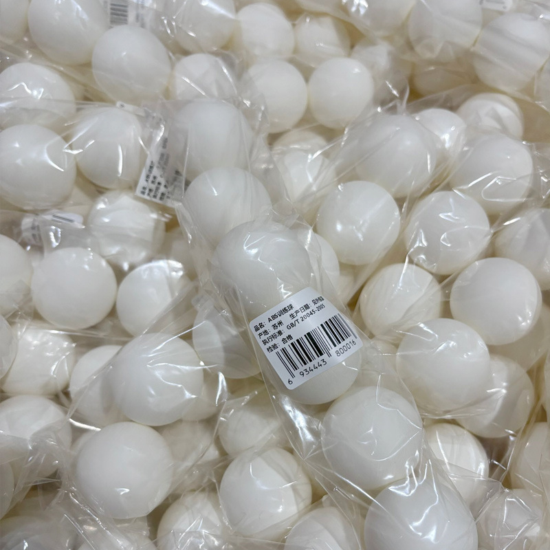 ABS stalo teniso treniravimo kamuoliukai, be logotipo, aukšta elastingumas, 6 vnt