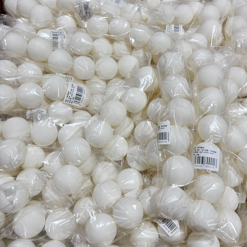 ABS stalo teniso treniravimo kamuoliukai, be logotipo, aukšta elastingumas, 6 vnt