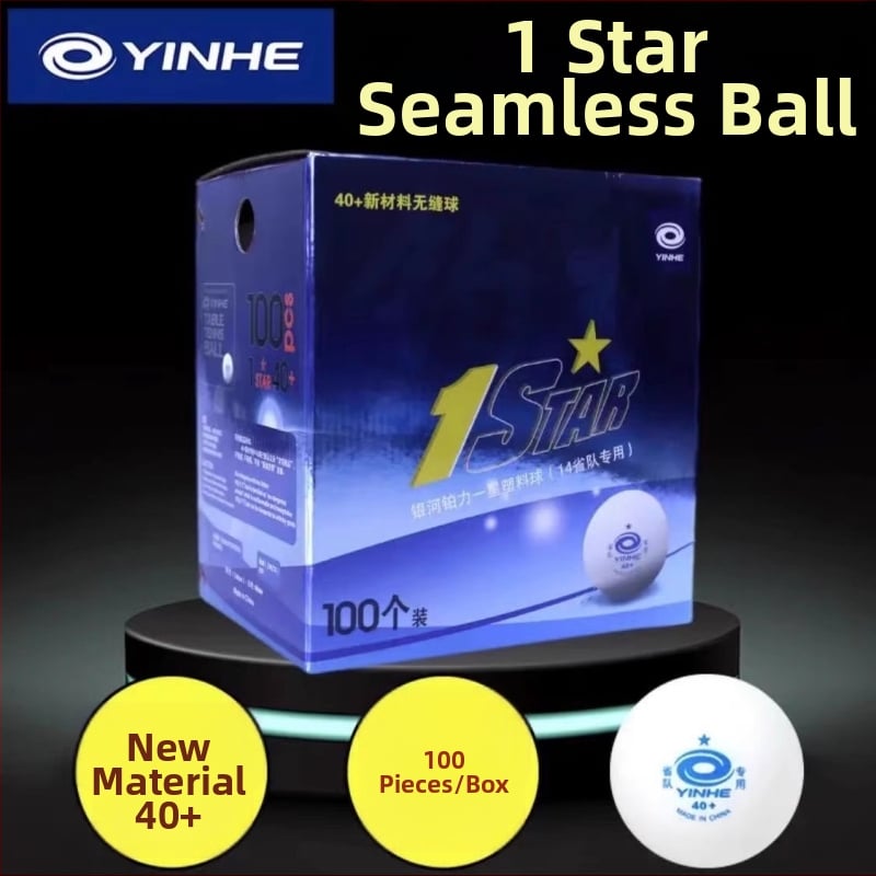 Galaxy stalo teniso treniruočių kamuoliukai servisavimo mašinai, ABS medžiaga, 100 vnt, be logotipo