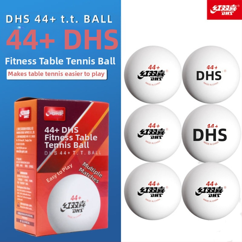 DHS ping-pong loptička, ABS materiál, šitá, vhodná pre vonkajšie použitie a tréning