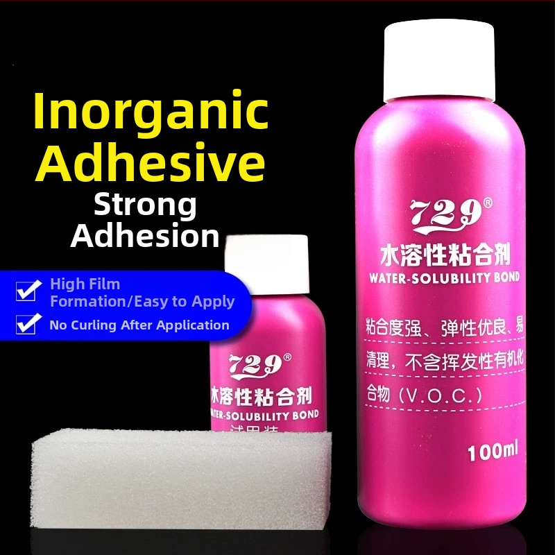 Stalo teniso klijai - vandenyje tirpstantys neorganiniai klijai, 40/100 ml, skirti pagrindinei plokštei ir gumai 20213