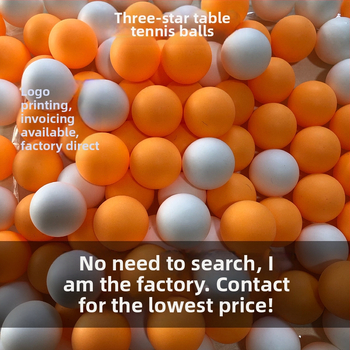 FOX ABS stalo teniso kamuolys – aukšta elastingumas, pritaikomas logotipas, profesionalus treniravimas