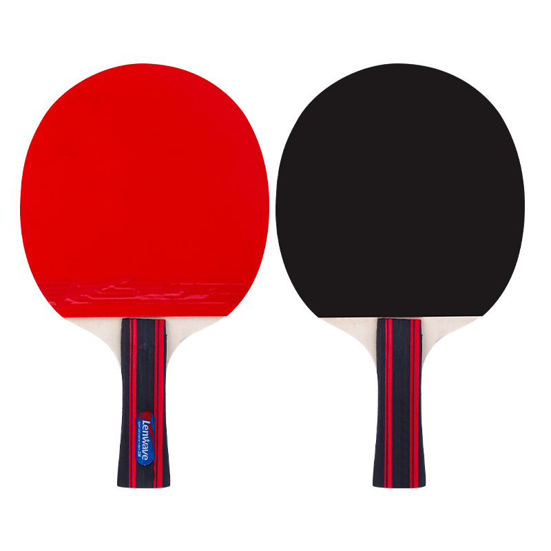 Langwei set za stolni tenis za početnike, dvostruka raketa s reverznim ljepilom, baza od topole, 2 komada