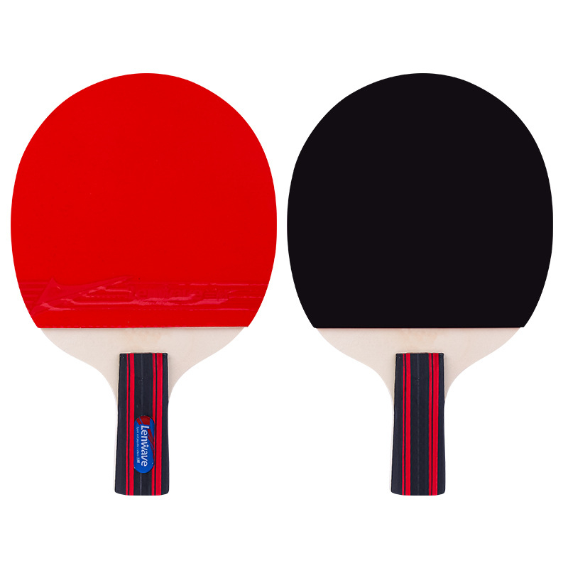 Langwei set za stolni tenis za početnike, dvostruka raketa s reverznim ljepilom, baza od topole, 2 komada