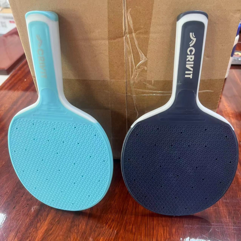 Chuangchen raketa za stolni tenis s integriranim gumasto-plastičnim dizajnom za početnike i treninge, PP podloga, guma s pozitivnim ljepilom, horizontalni udar