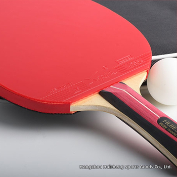 Huisheng stalo teniso raketė – Basswood plokštė, anti-klijavimo guma, horizontalaus tipo
