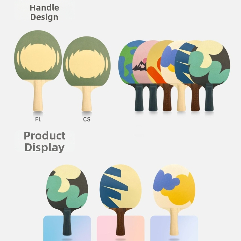 Karboninio pluošto stalo teniso raketė su sustiprinta konstrukcija, didelis greitis ir didelis elastingumas, skirta varžyboms ir treniruotėms