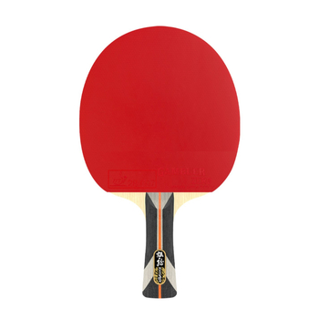 Gale stalo teniso raketė su topolio plokšte, anti-adhezijos guma, pritaikytas apdorojimas ir logotipo spauda