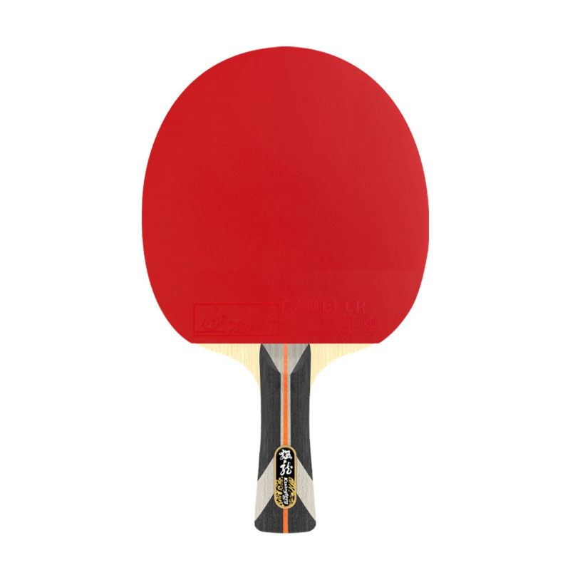 Gale stalo teniso raketė su topolio plokšte, anti-adhezijos guma, pritaikytas apdorojimas ir logotipo spauda
