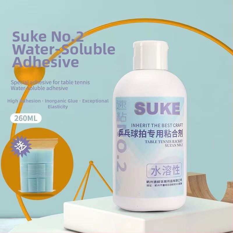 Stalo teniso raketės plokštės klijai — antroji karta Nr. 2, vandens tirpios neorganinės klijai
