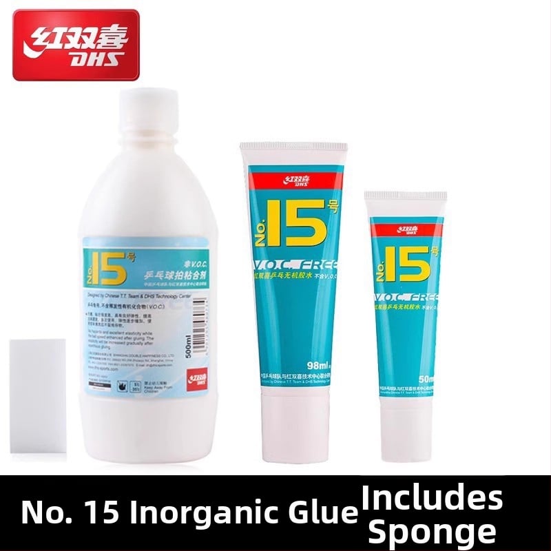 Stalo teniso klijai iš Double Happiness, valymo medžiaga, skirti stalo tenisui ir badmintonui