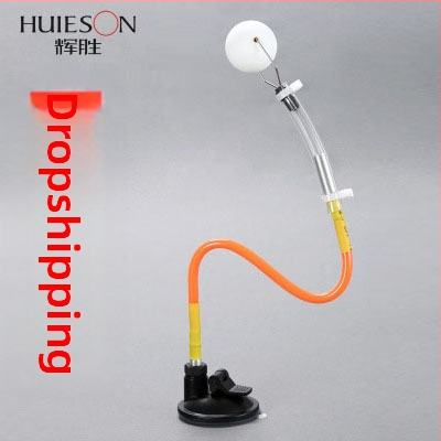 Stolnotenisa servēšanas trenieris ar maināmu uzsūkšanas kausu – PVC universālais caurule, pielāgota apstrāde, licencēta privātā zīmola zīme