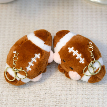 Λούτρινο κουκλάκι Fat Boy Rugby | υπερ-μαλακό κοντό βελούδο, γέμισμα PP βαμβάκι, συσκευασία με δίχτυ