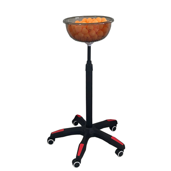 Three Strong stalo teniso treniruočių kamuolių indas – licencijuota privataus prekės ženklo etiketė