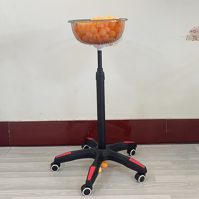 Three Strong stalo teniso treniruočių kamuolių indas – licencijuota privataus prekės ženklo etiketė