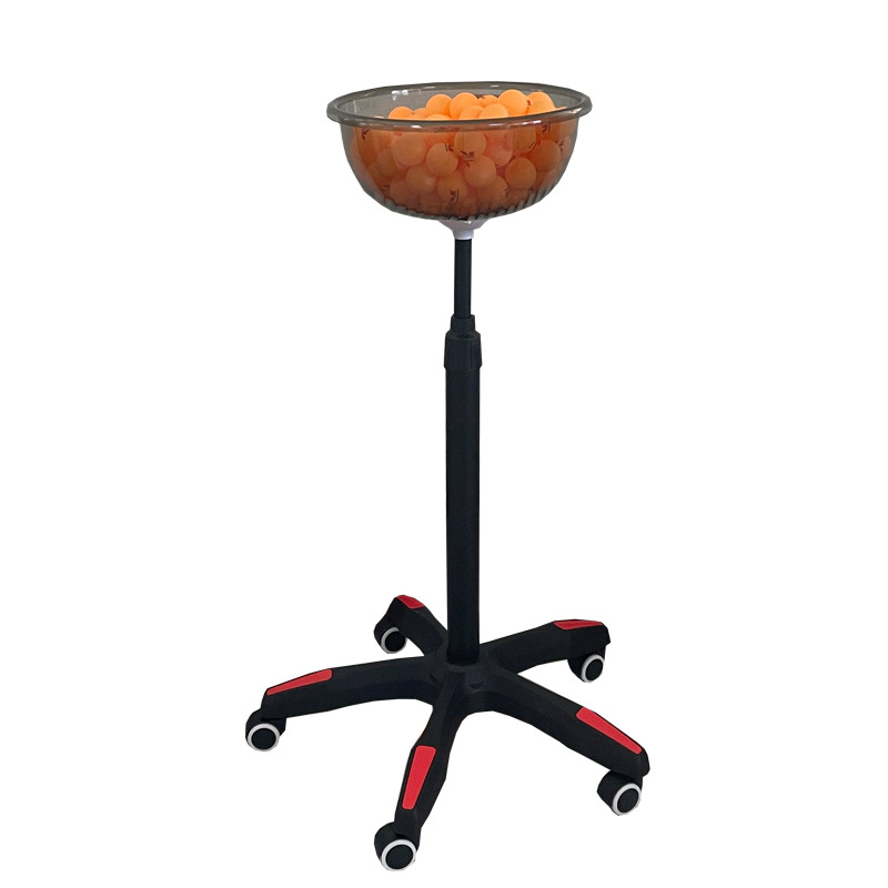 Three Strong stalo teniso treniruočių kamuolių indas – licencijuota privataus prekės ženklo etiketė