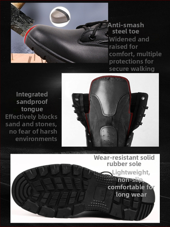 Uniszex taktikai harci bakancsok felnőtteknek – vízálló, kopásálló, Átszúrás elleni, magas szárú, túrázásra, kerékpározásra és harcművészetekhez