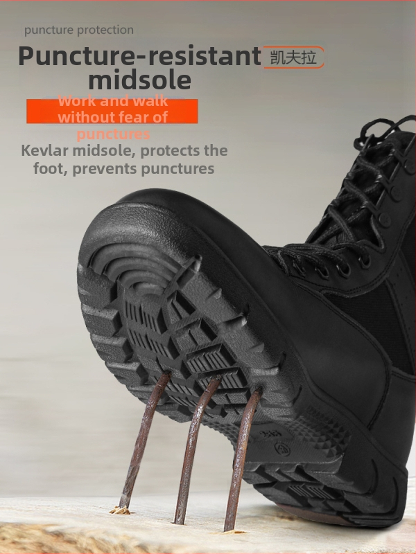 Unisex taktiskie zābaki – ūdensnecaurlaidīgi audumi, izturīgi pret nolietošanos, pret caurduršanu, ar augstu augšdaļu, piemēroti pārgājieniem, velosipēdu braukšanai, šaušanai un cīņas mākslām