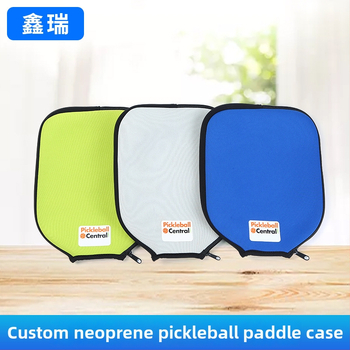 Xinrui asztalitenisz ütővédő tok, búváranyagból, logónyomtatás, testreszabás elérhető