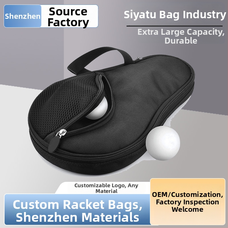 SYT stalo teniso raketės krepšys — Oxford audinio apsauginis krepšys, pritaikymas ir logotipo spausdinimas