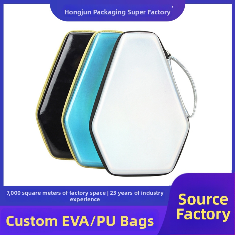 Stalo teniso raketės laikymo krepšys, EVA flanelė ir Oxford audinys, obuolio formos hexagoninis dizainas, atspari vandeniui ir spaudimui, prekė HJ