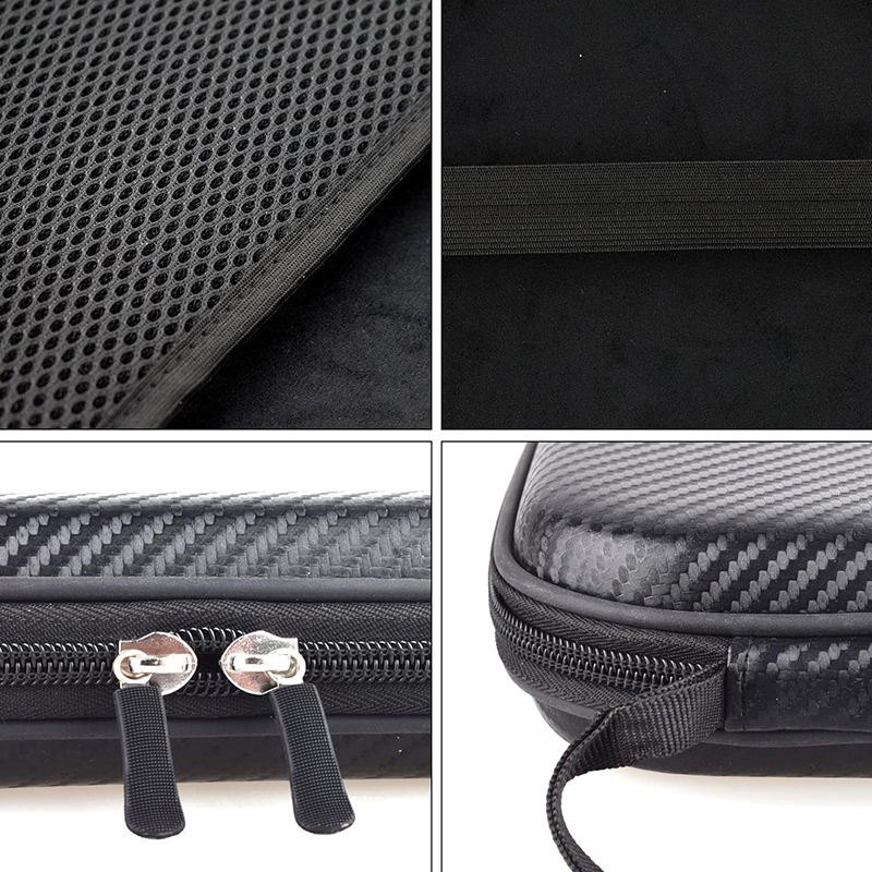 Asztalitenisz ütő táska, négyzet alakú, nagy kapacitású, kétszintes EVA kemény tok, multifunkcionális professzionális sporttáska, Gaston Bags márka, alkalmas asztaliteniszhez, badmintonhoz és tenishez, logó nyomtatásának lehetősége