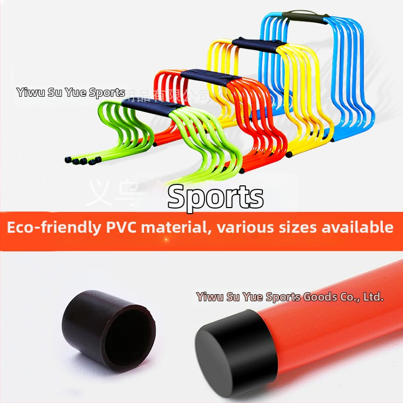 PVC прегради за тренировка — детски малки препятствия за футбол, тренировъчен помощник; материал PVC, подходящи за бягане и баскетбол