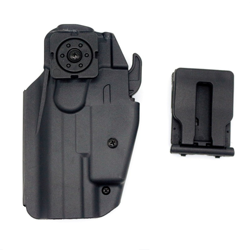 Glock futrola s brzim oslobađanjem, plastična, Skitters, unisex, PU podstava, otporna na habanje, za vanjske sportove